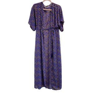 Geometric Floor Length Kimono